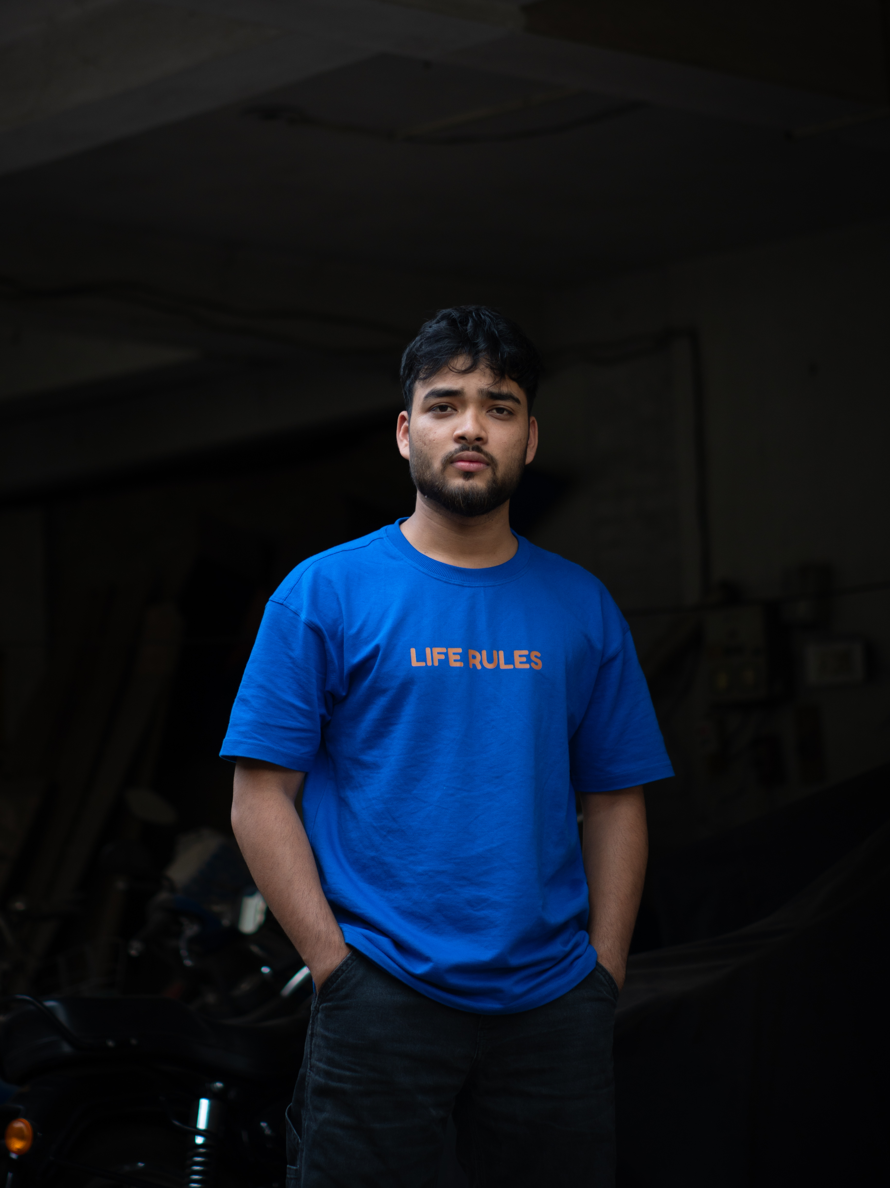 Life Rules Blue T-Shirt