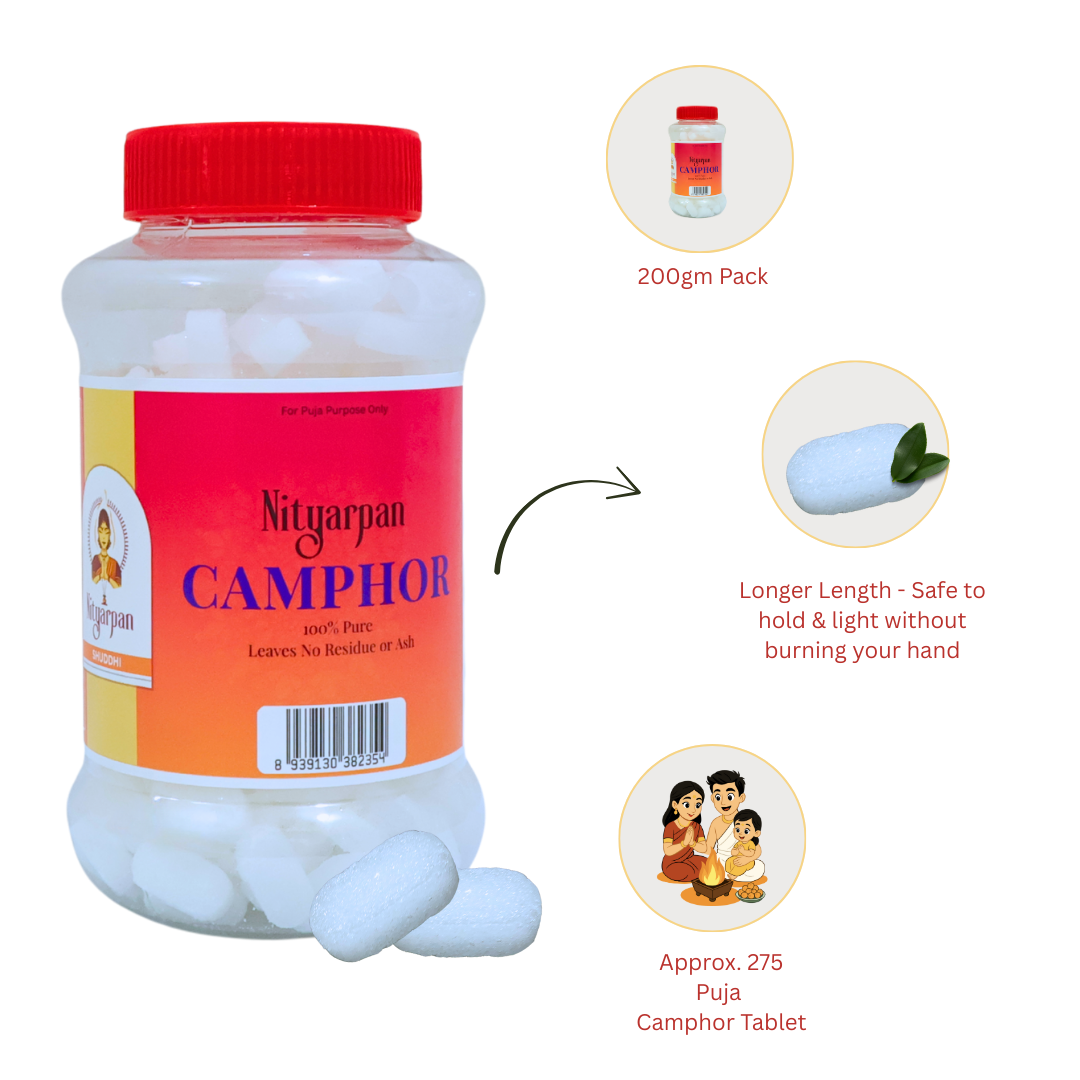 Nityarpan Pure Camphor Tablet