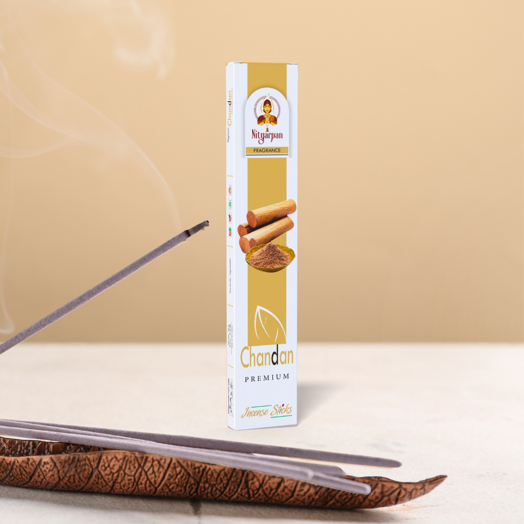 NITYARPAN - Fragrance Incense Stick (Chandan-12N)