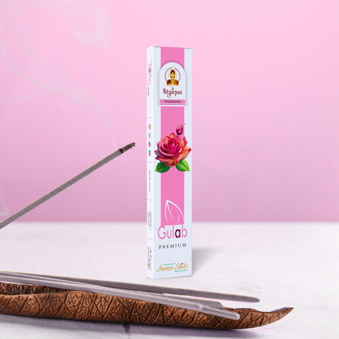 NITYARPAN - Fragrance Incense Stick (Gulab-12N)