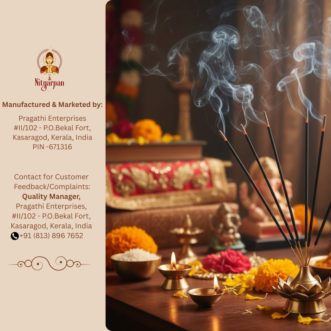 Nityarpan 3 in 1 Fragrance Incense Sticks