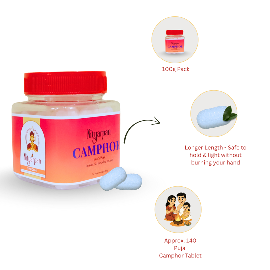 Nityarpan Pure Camphor Tablets