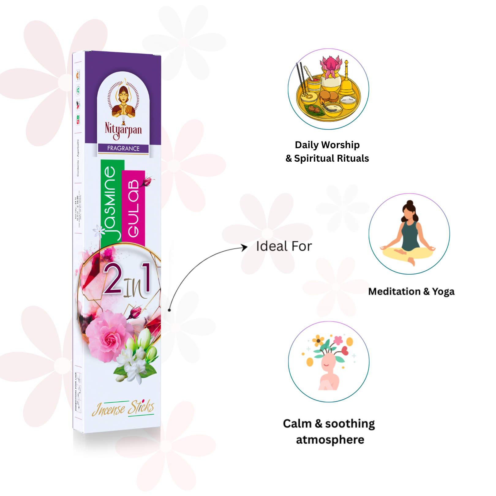 Nityarpan Fragrance Agarbathi (2in1)