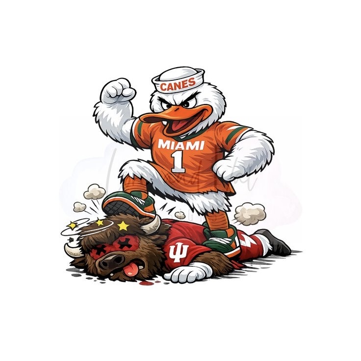 Football Mascot Battle SVG