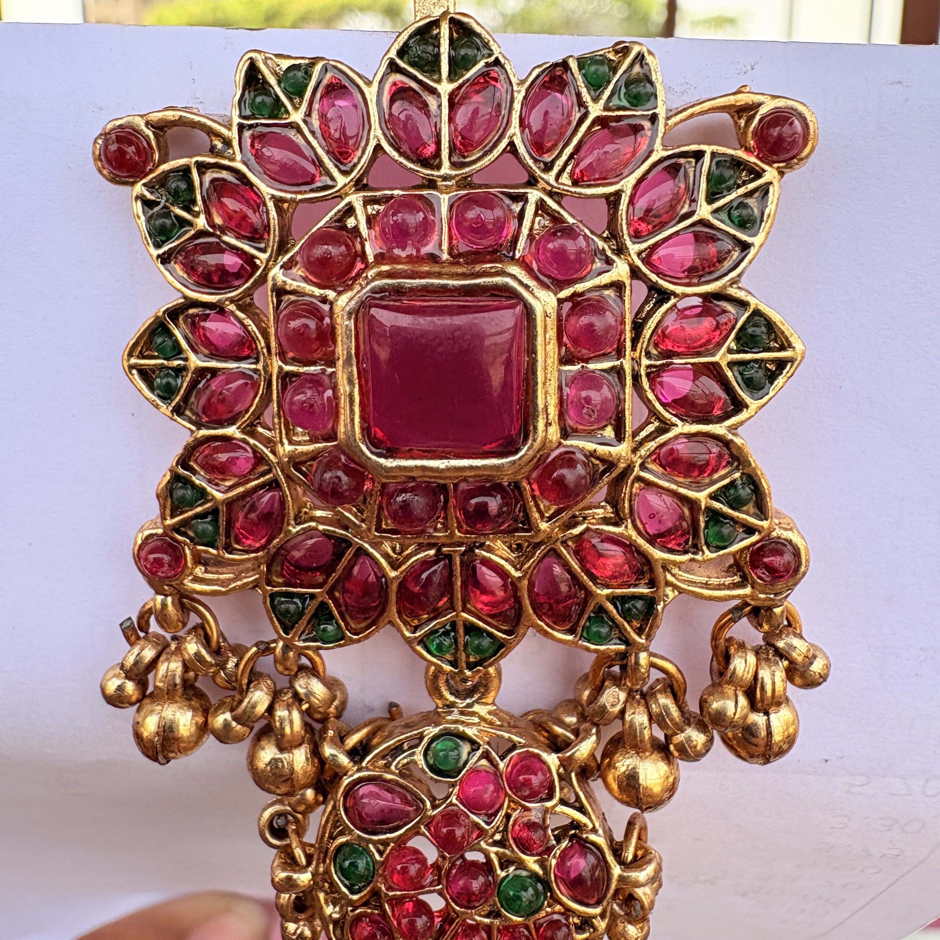 Traditional Kundan Pendant