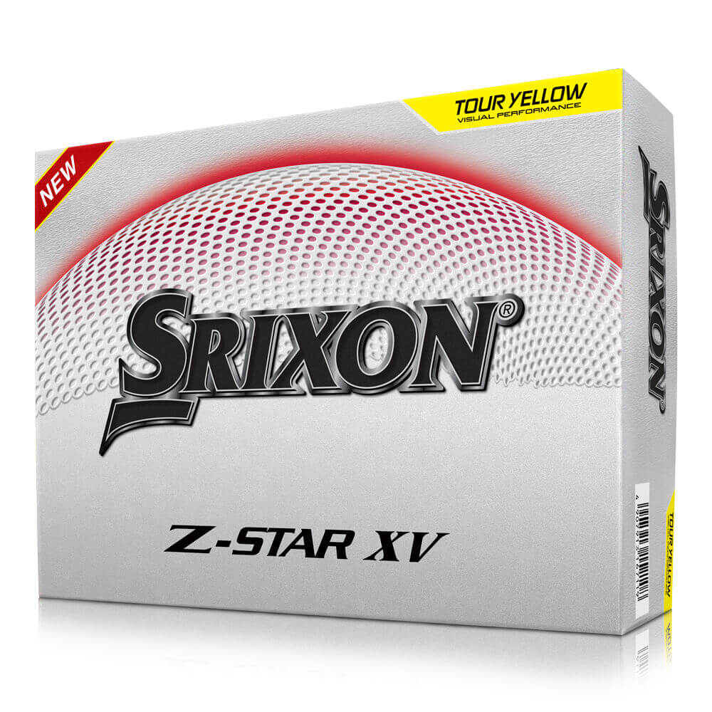 Srixon Z-STAR XV 9 Golf Ball – Yellow