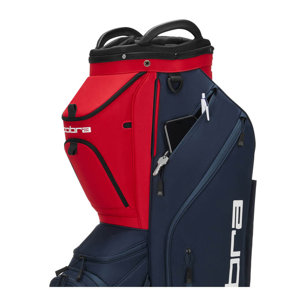 Cobra ULTRALIGHT PRO Cart Bag – Navy/Red