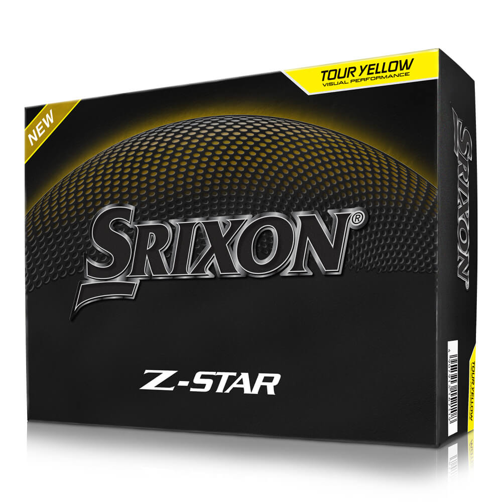 Srixon Z-STAR 9 Golf Ball – Yellow