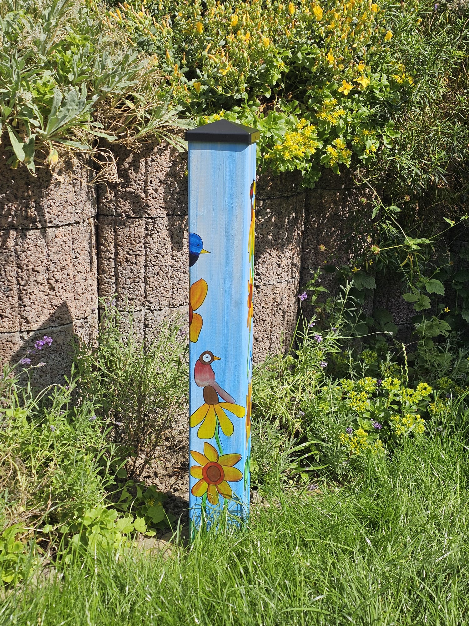 Gartenstele Sommerblume