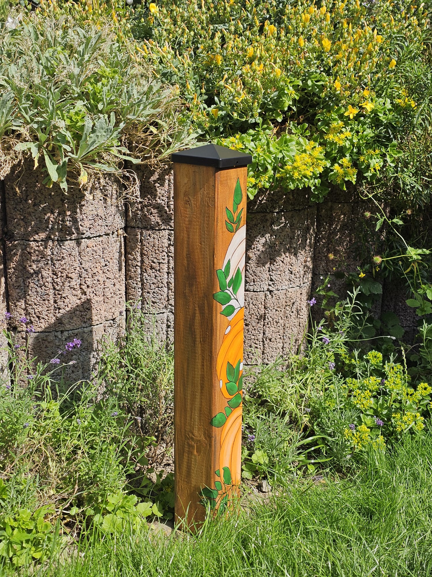 Gartenstele Erntedank