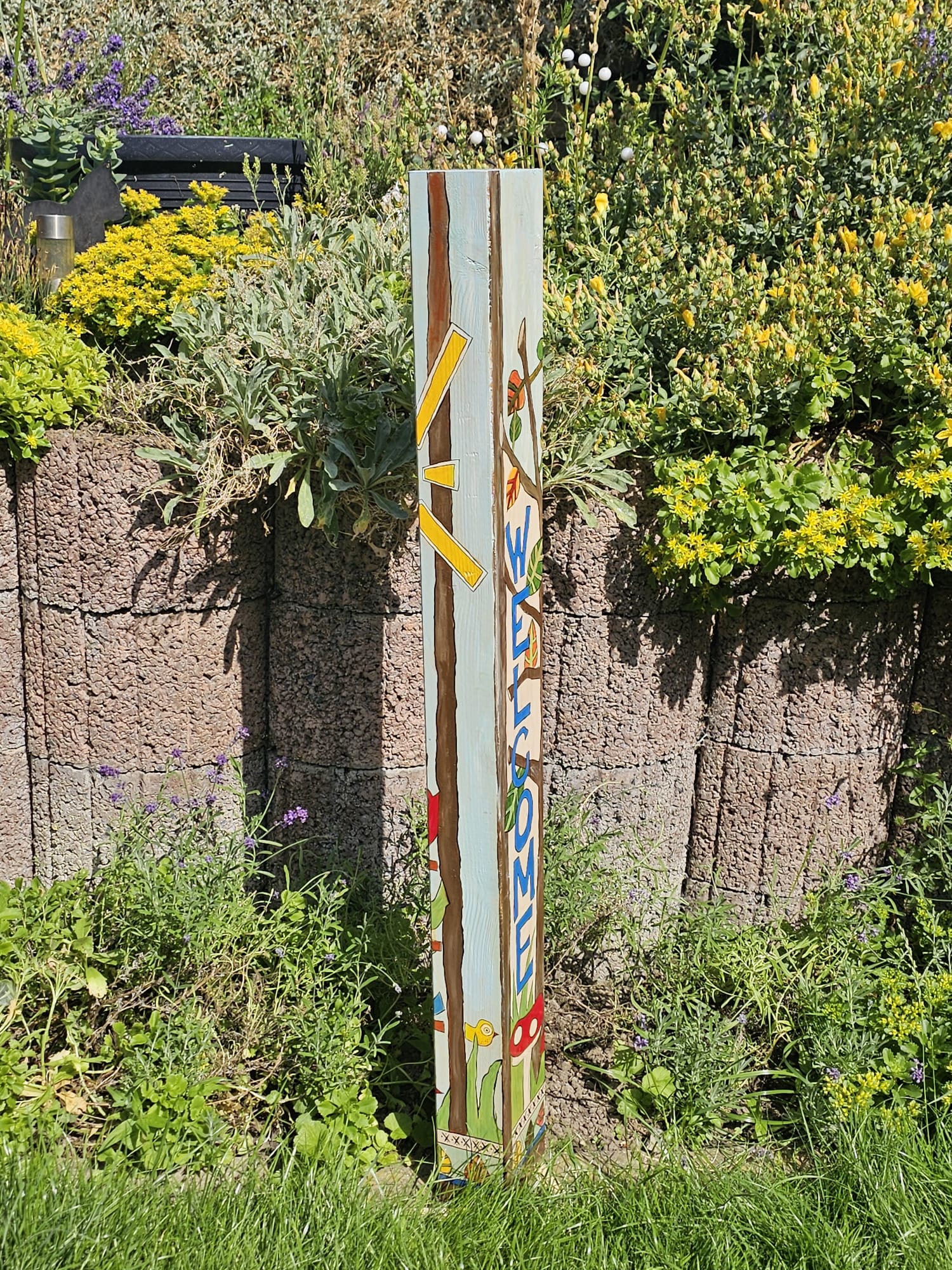 Gartenstele Vögel