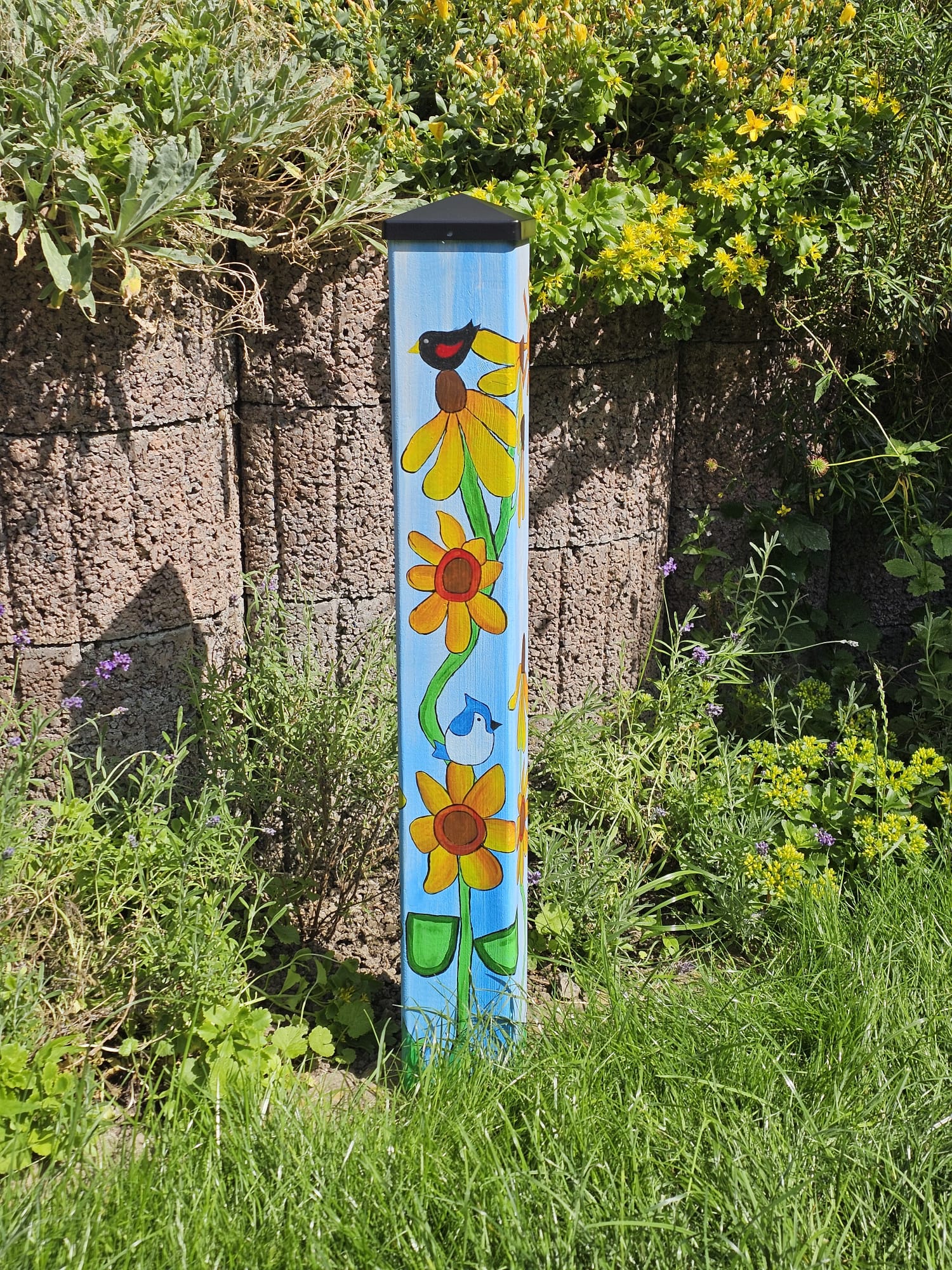 Gartenstele Sommerblume