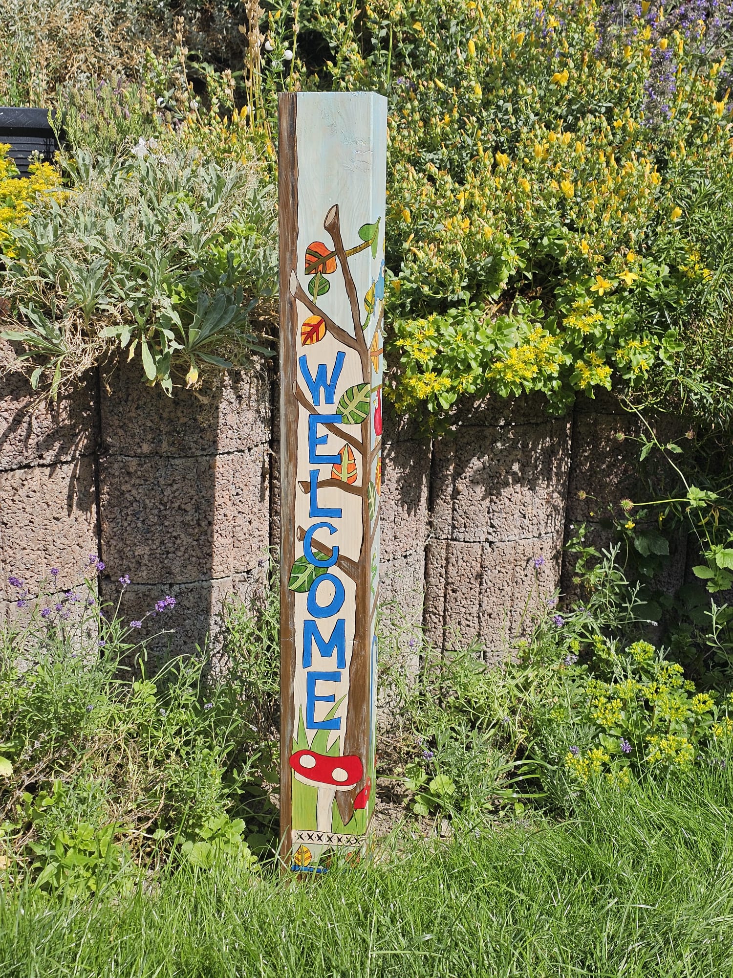 Gartenstele Vögel