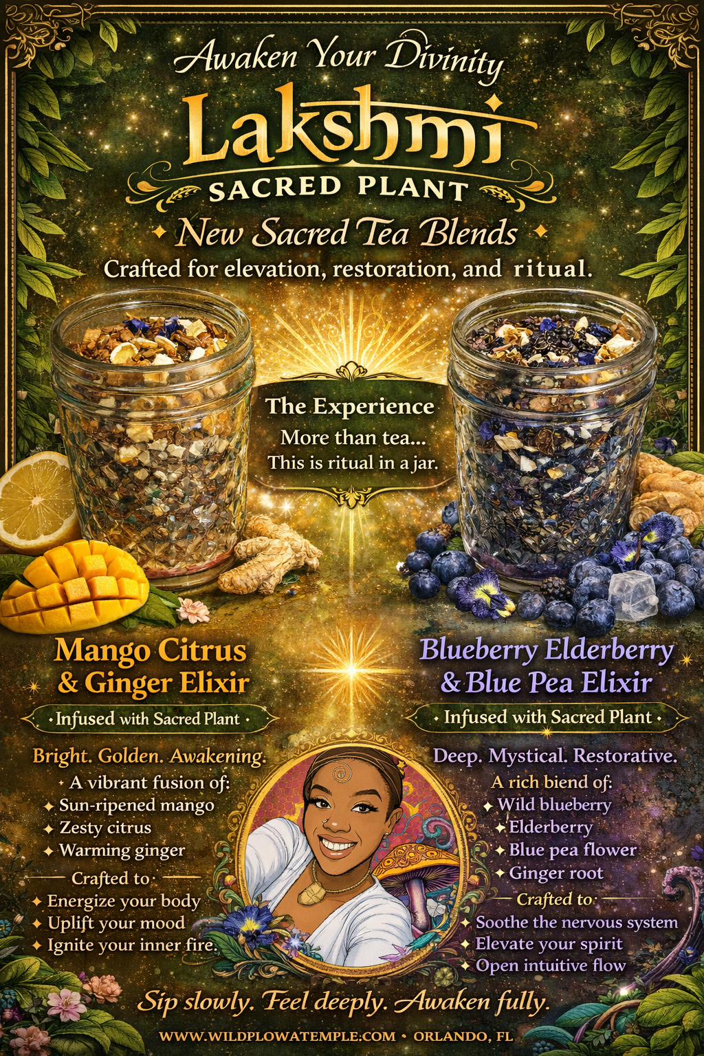 Lakshmi Sacred Plant Tea Blends