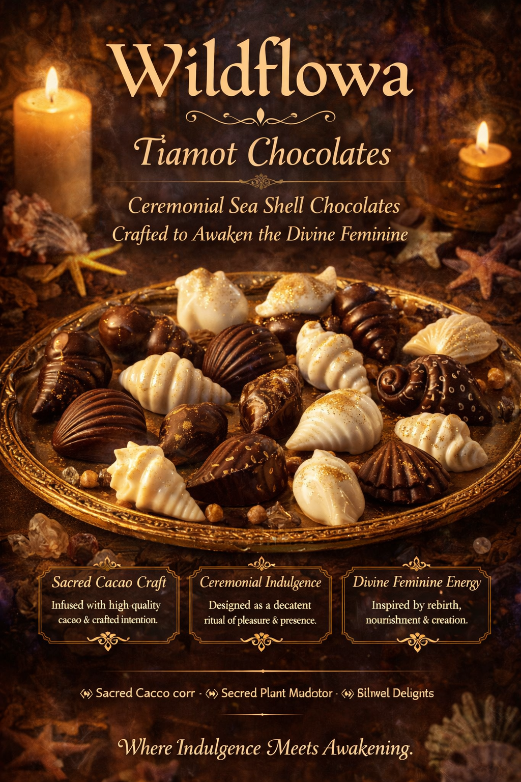 7 PACK Tiamot Sacred Chocolate
