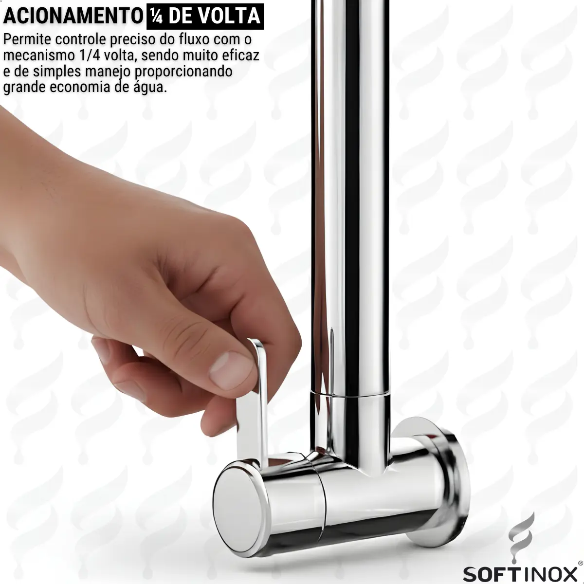 Torneira Gourmet Luxo Monocomando Cozinha Quente Frio Misturador Bancada