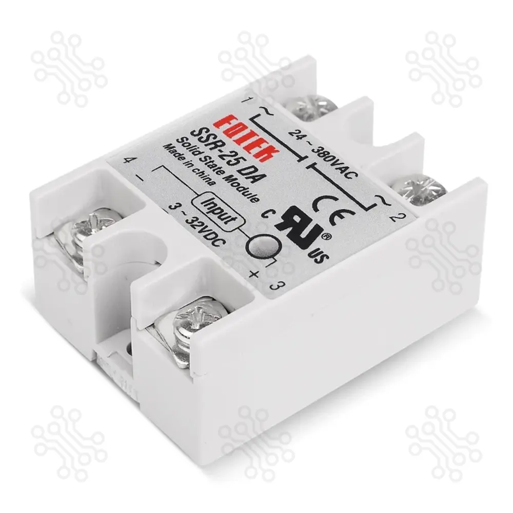 SSR 25DA Single Phase Solid State Relay Module