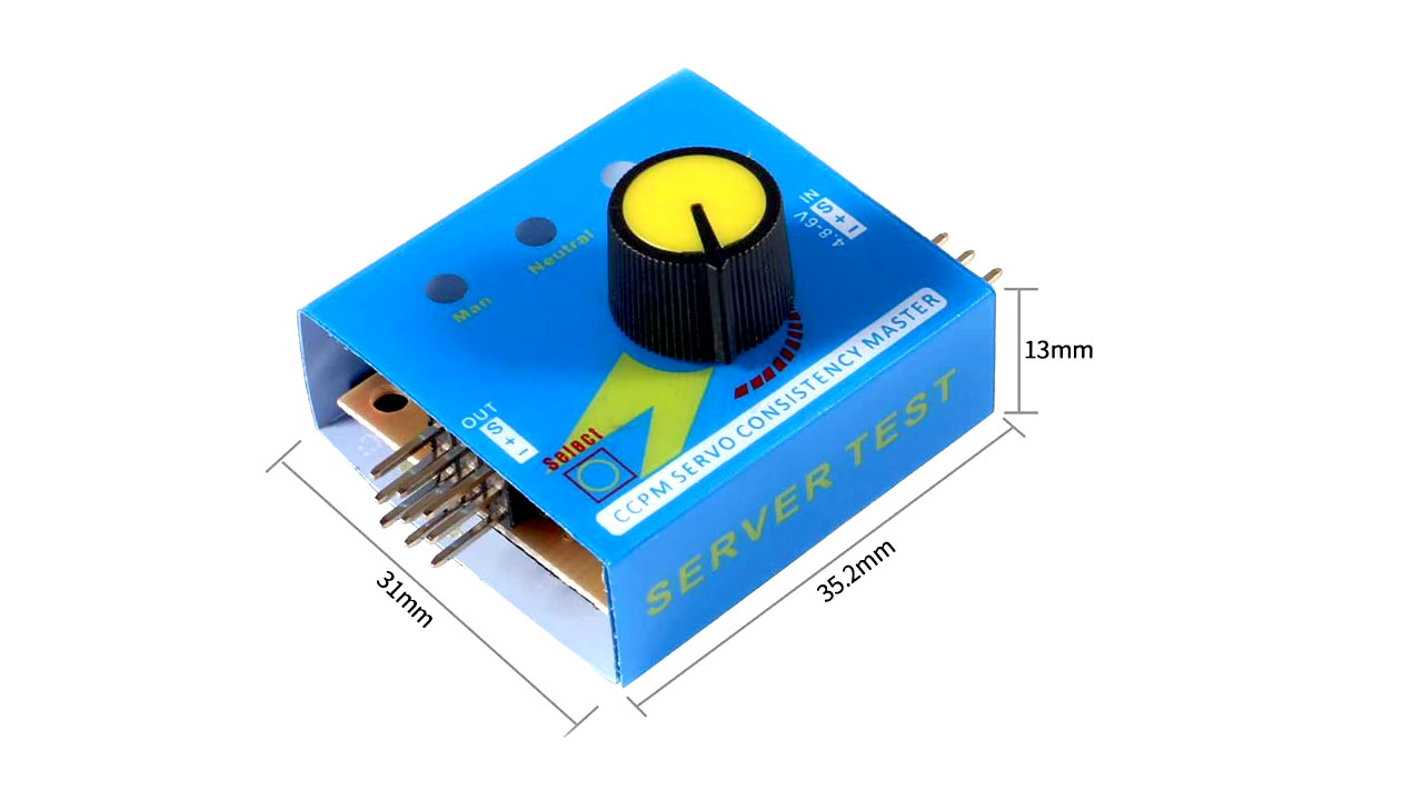 Multi Servo Tester PWM Motor Driver