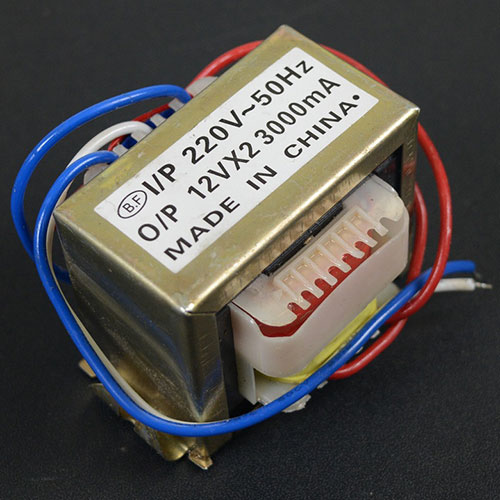 Transformer 12V 3A (Center-Tapped Step Down)
