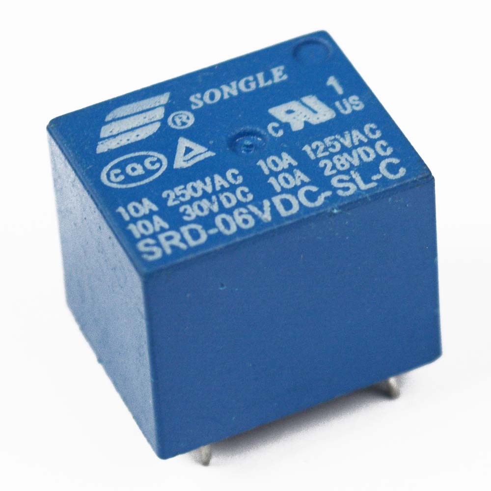 Relay SONGLE 6V 10A
