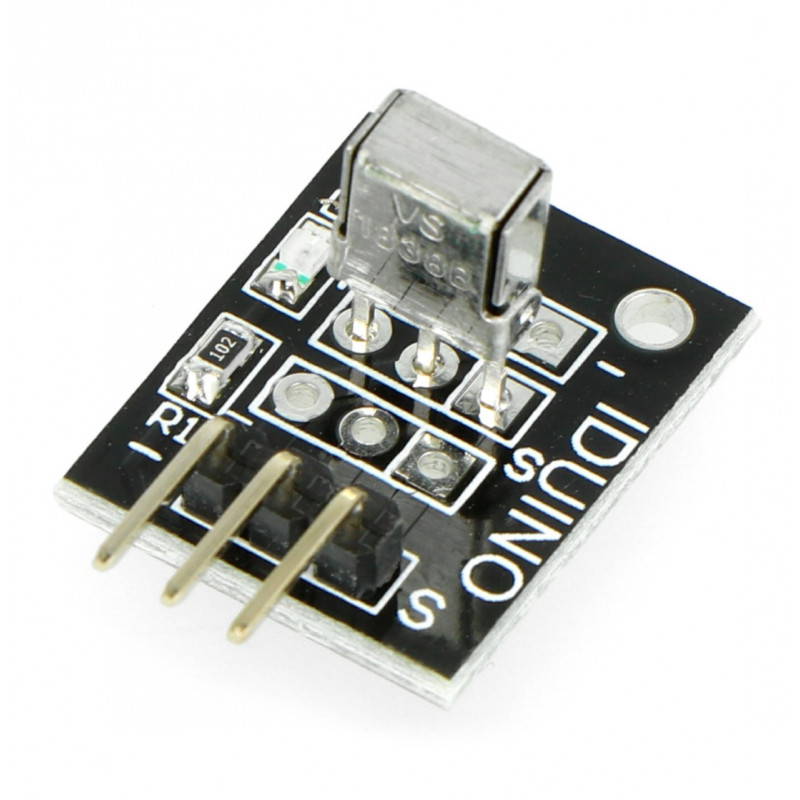 Shielded IR Receiver Module 38kHz | TSOP Infrared Sensor for Remote Control & Arduino BD