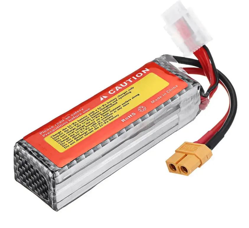 11.1V 3S 1500mAh Lipo Battery