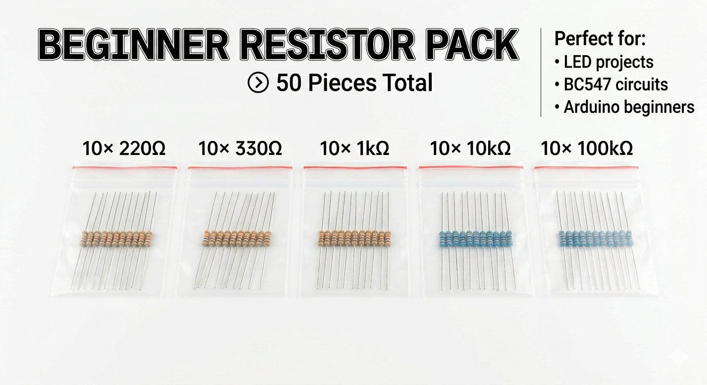 Beginner Resistor Pack