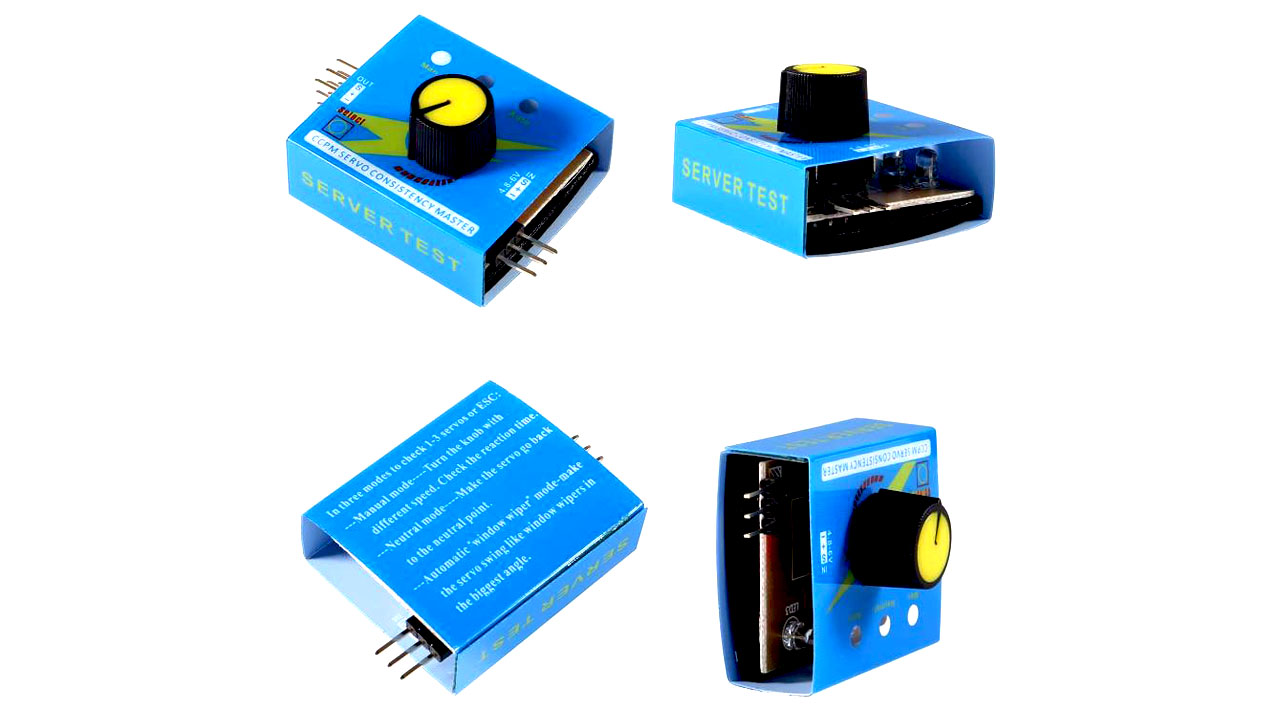 Multi Servo Tester PWM Motor Driver
