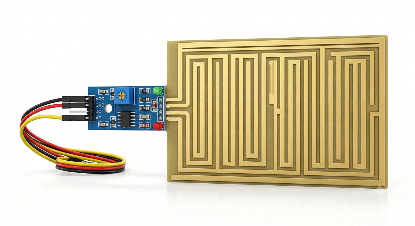 Rain Sensor Module – Weather Detection for Arduino & IoT Projects