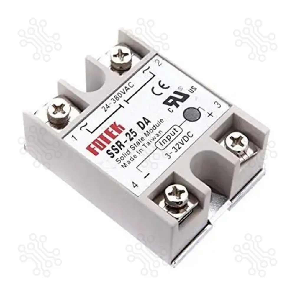 SSR 25DA Single Phase Solid State Relay Module