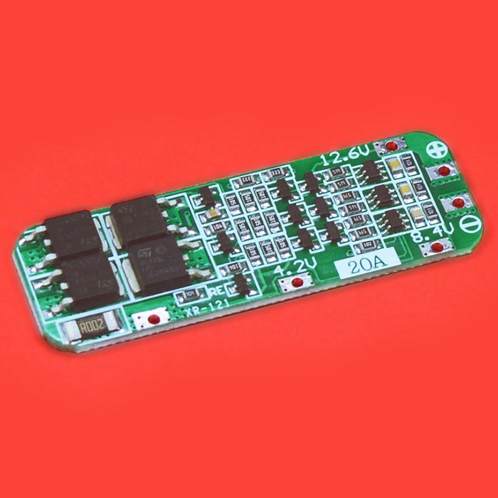 2S Lithium Ion BMS Board (Round Shape)