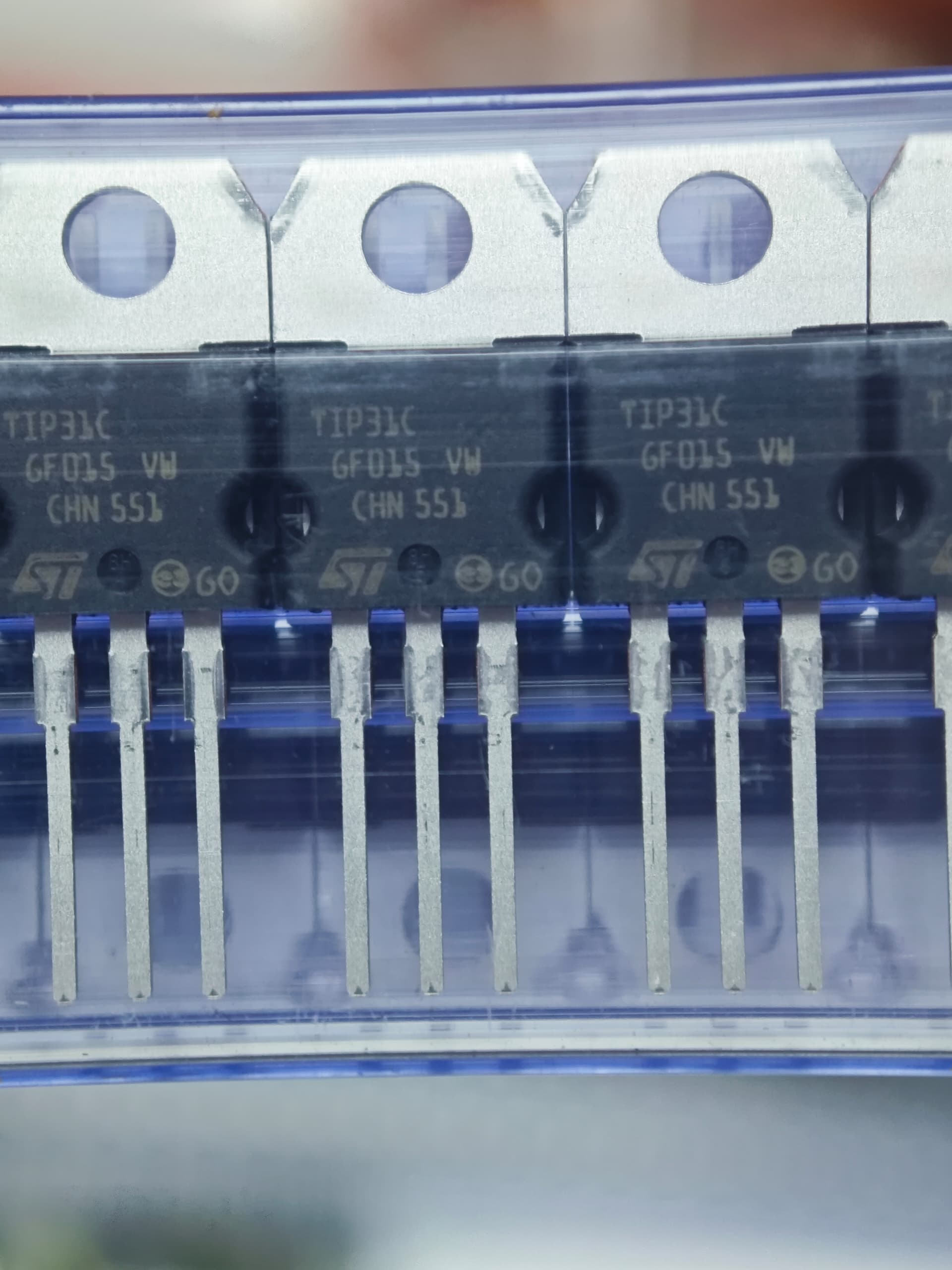 Original ST TIP31C NPN Power Transistor TO-220 | High Quality BJT BD Electronics Bangladesh...