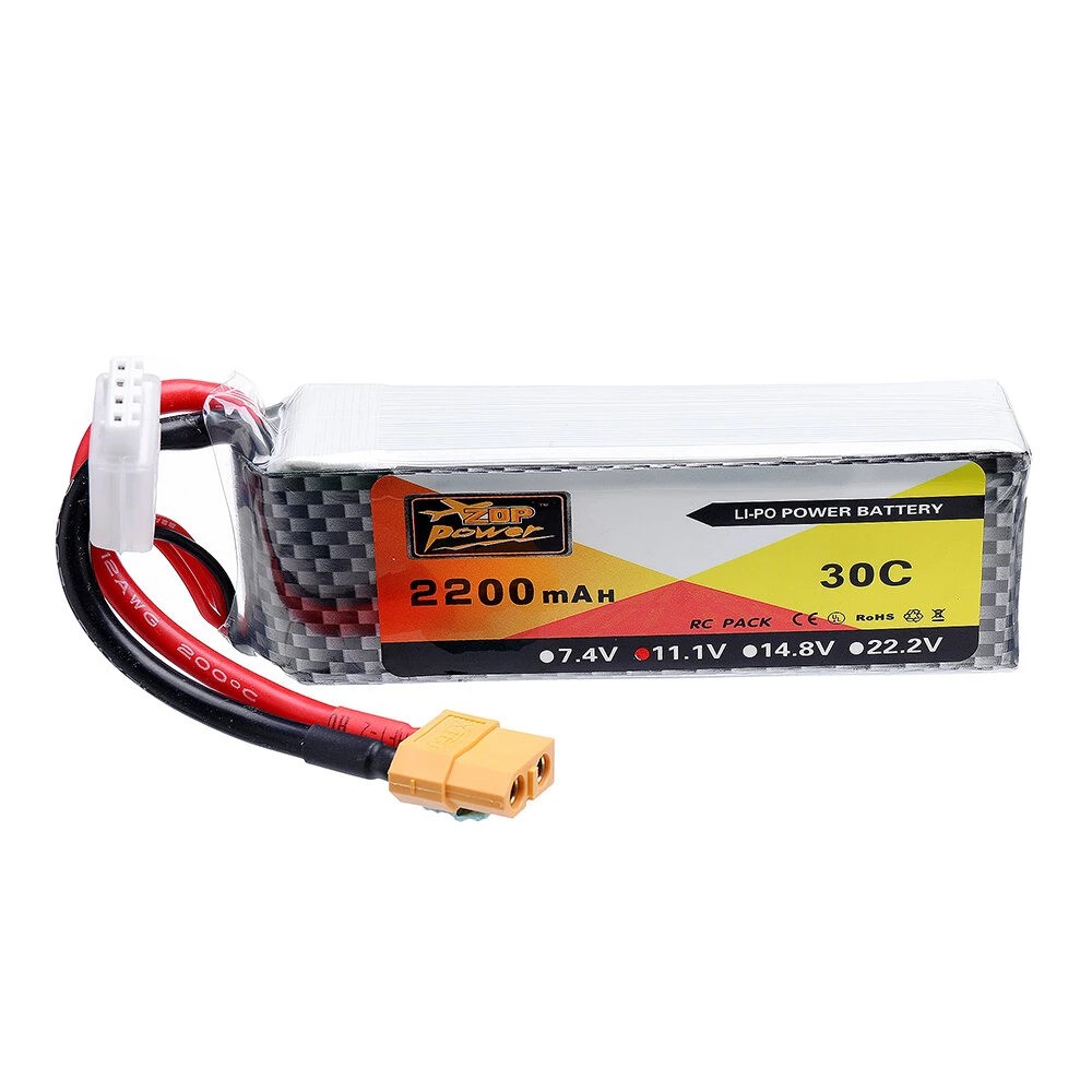 11.1V 3S 2200mAh Lipo Battery