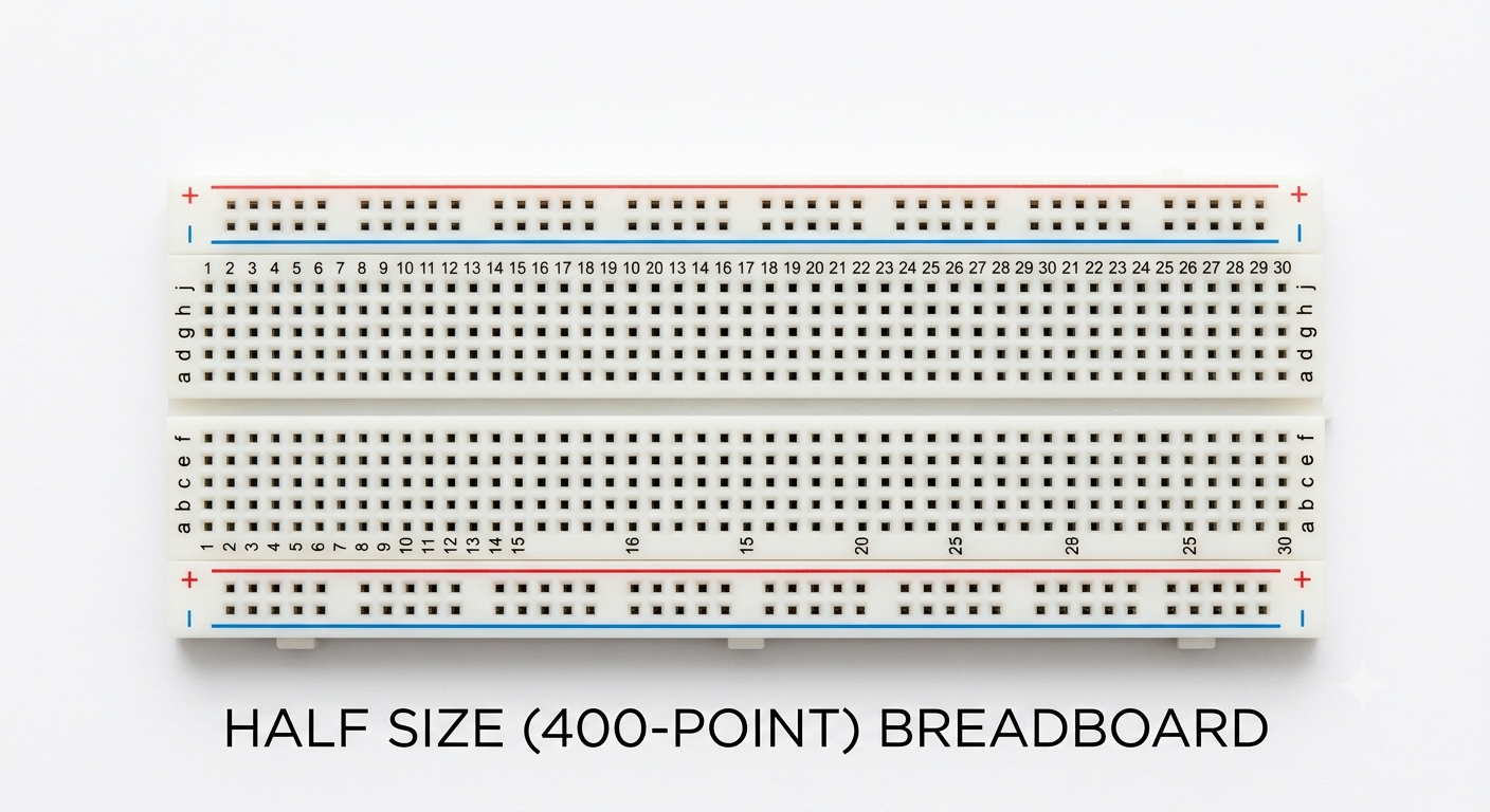Breadboard 830, 400 & 170 Points – Prototyping Boards for Electronics Projects