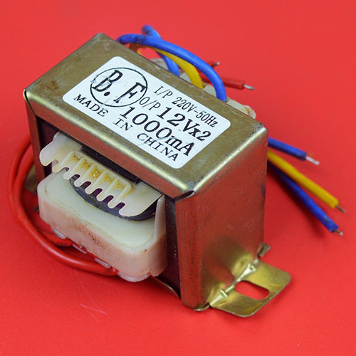 Transformer 12V 1A (Center-Tapped Step Down)