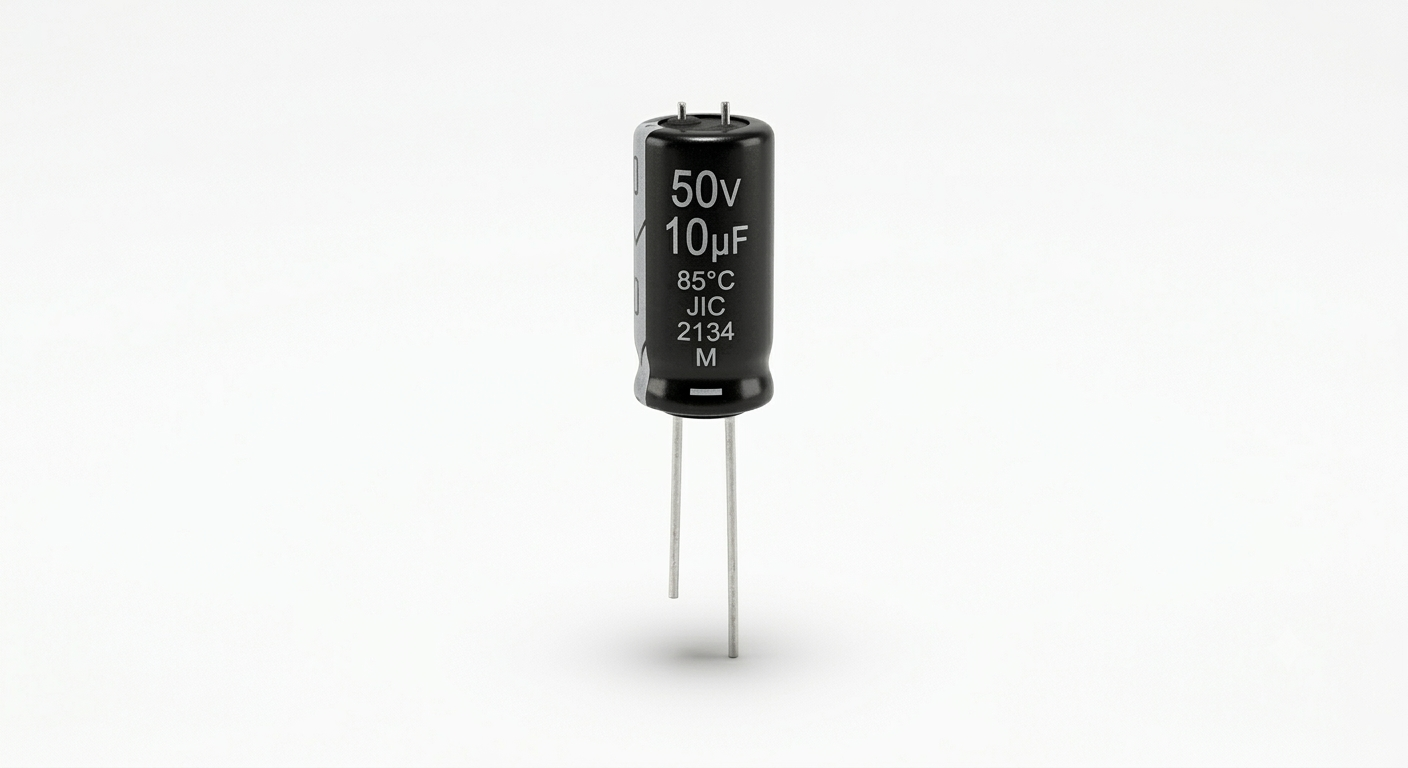 50V Capacitors – 1µF, 10µF, 47µF 
