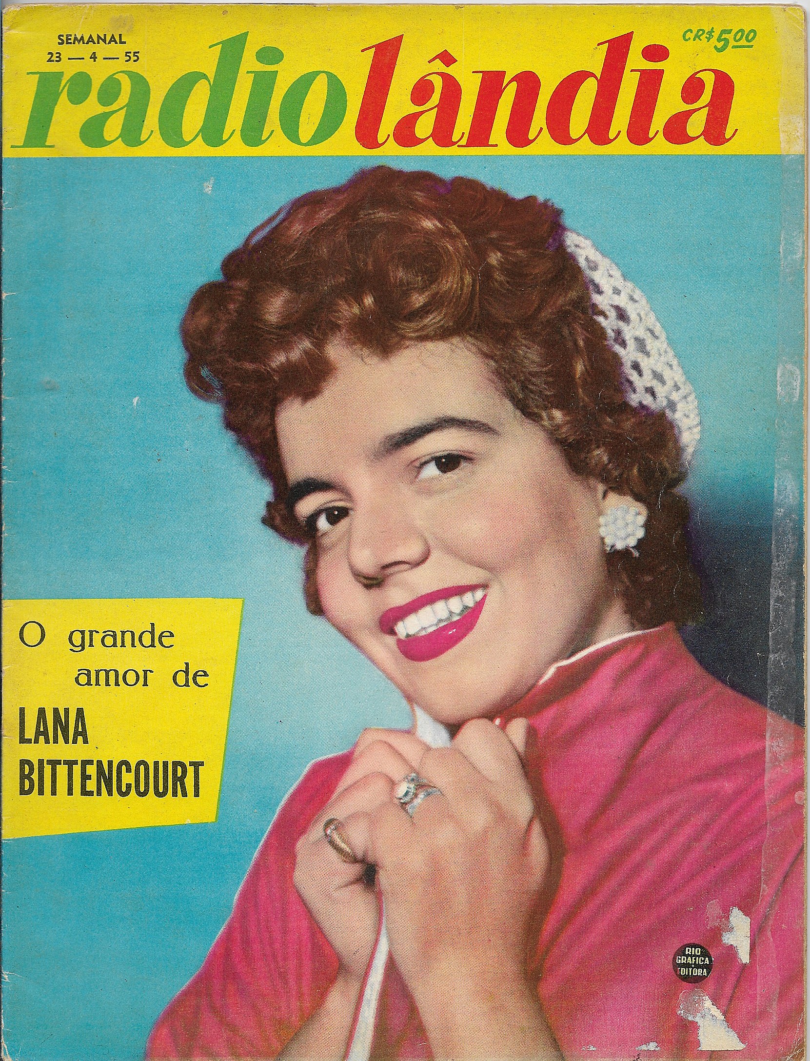 Revista Radiolândia - Ano 1955