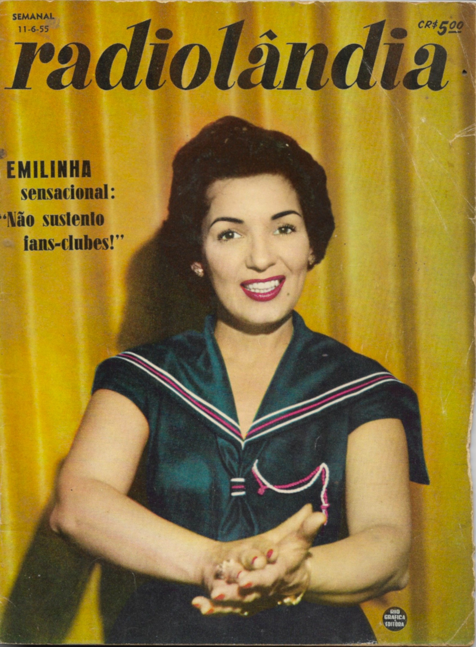 Revista Radiolândia - Ano 1955