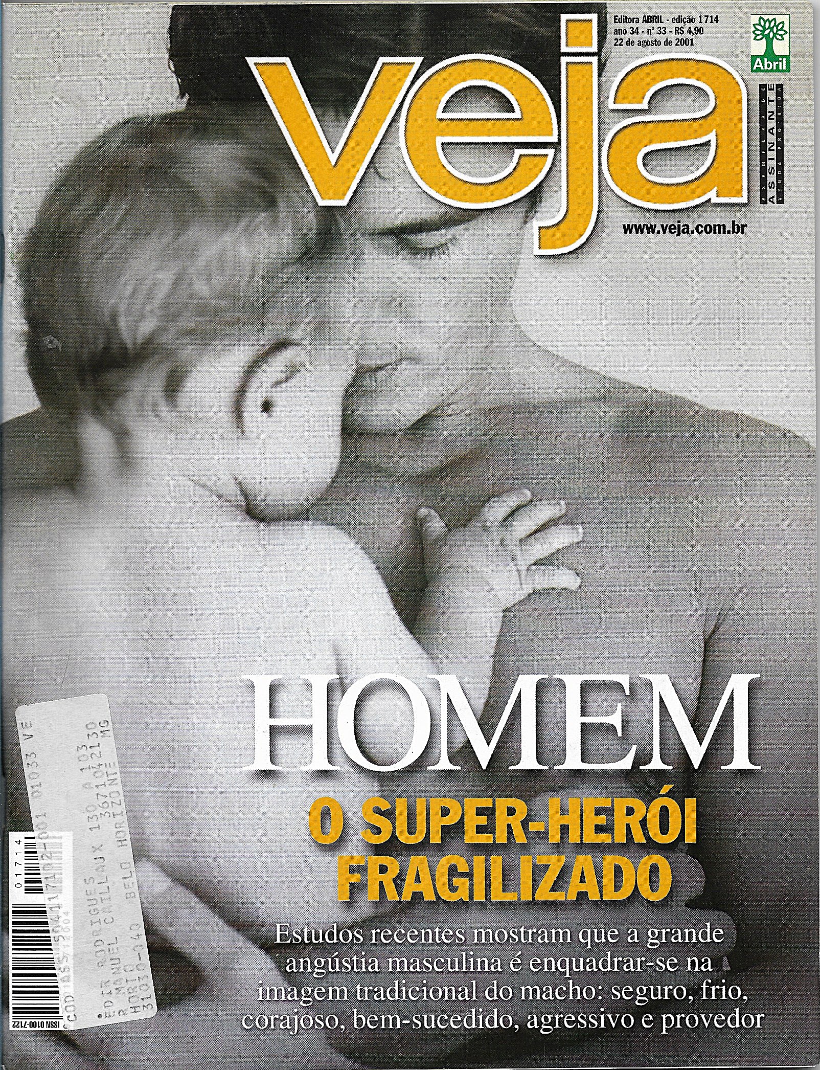 Revista Veja - Edição 1714 - Ano 2001