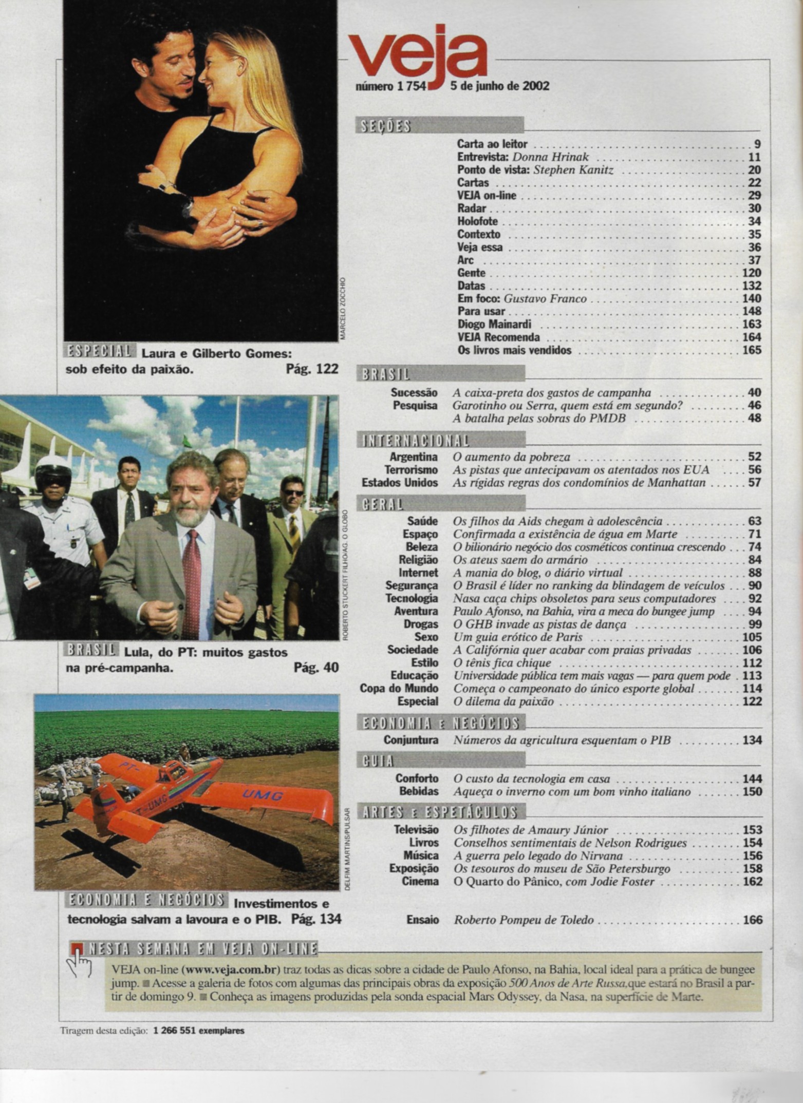 Revista Veja - Edição 1754 - Ano 2002