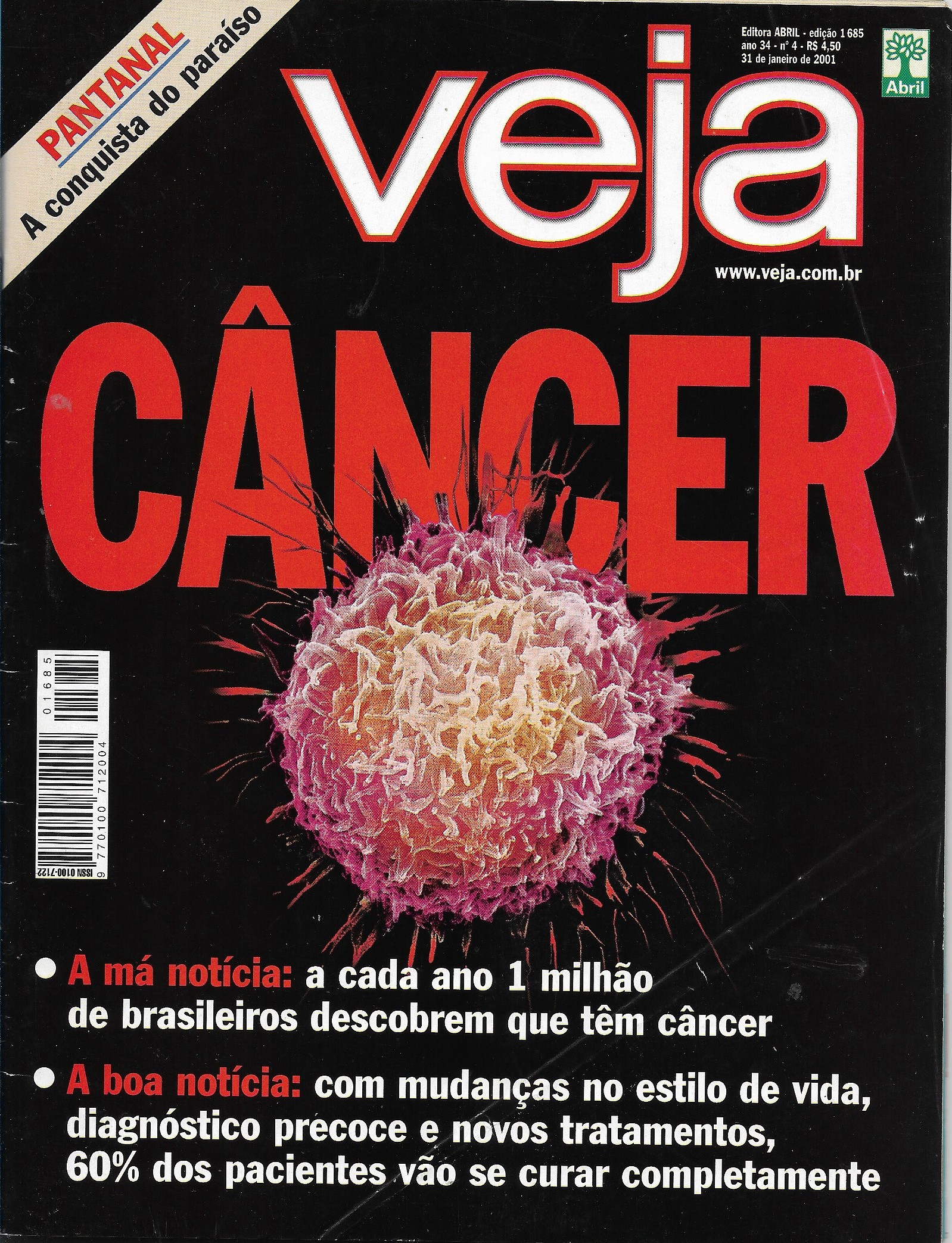 Revista Veja - Edição 1685 - Ano 2001