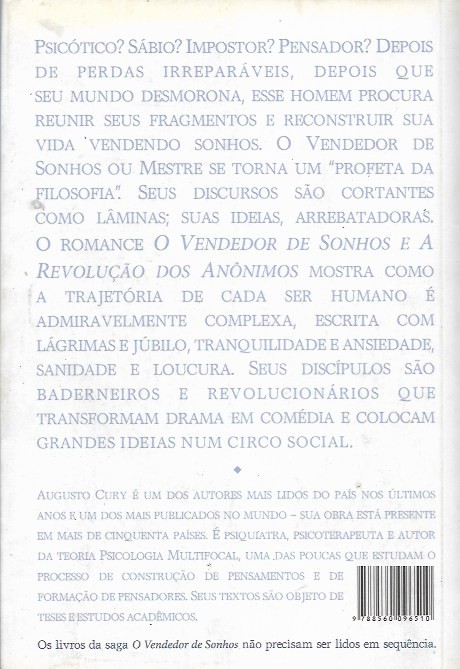 O Vendedor de Sonhos - Sobre o Autor