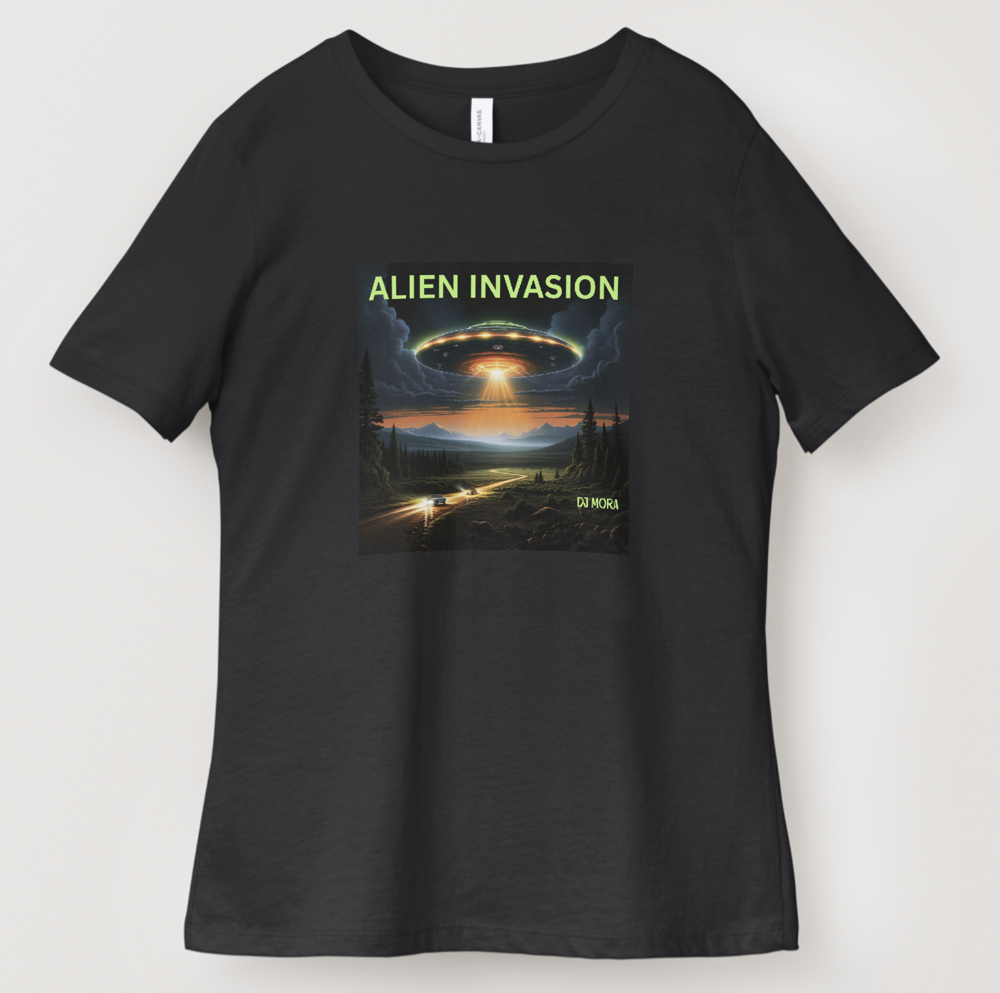 Alien Invasion Womans T-shirt