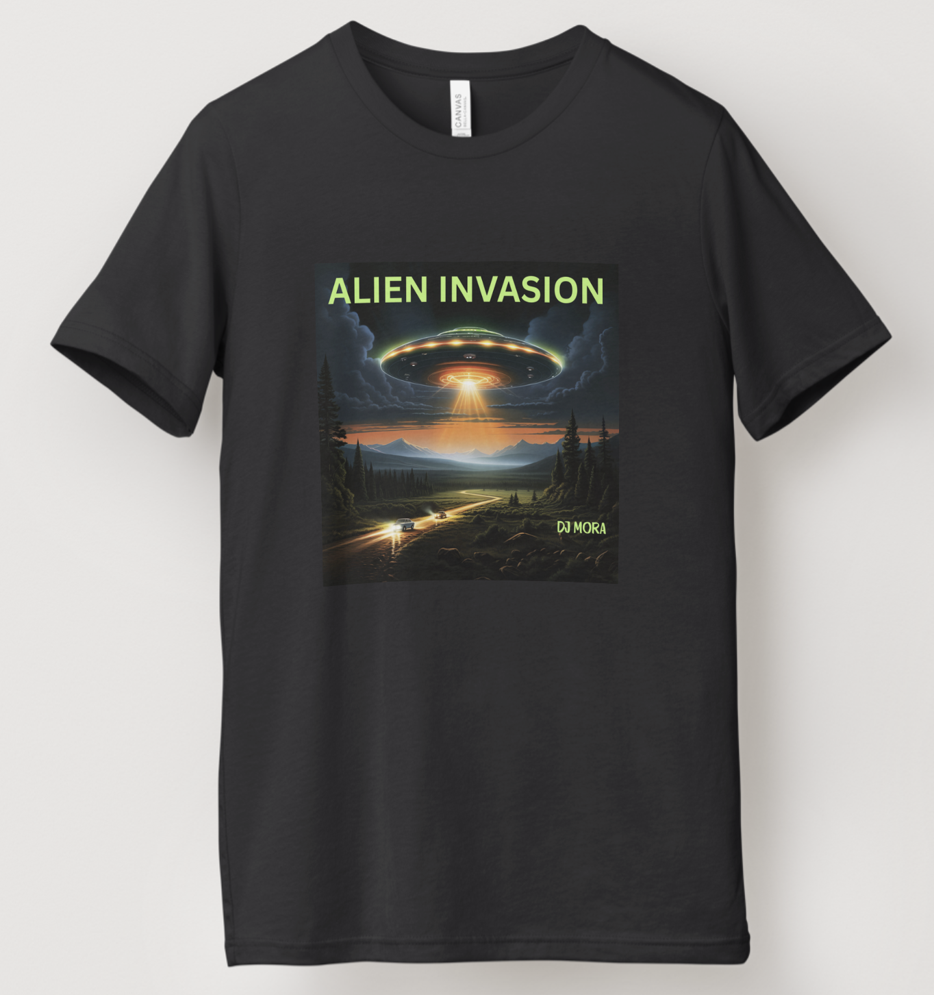 Alien Invasion Mens T-shirt