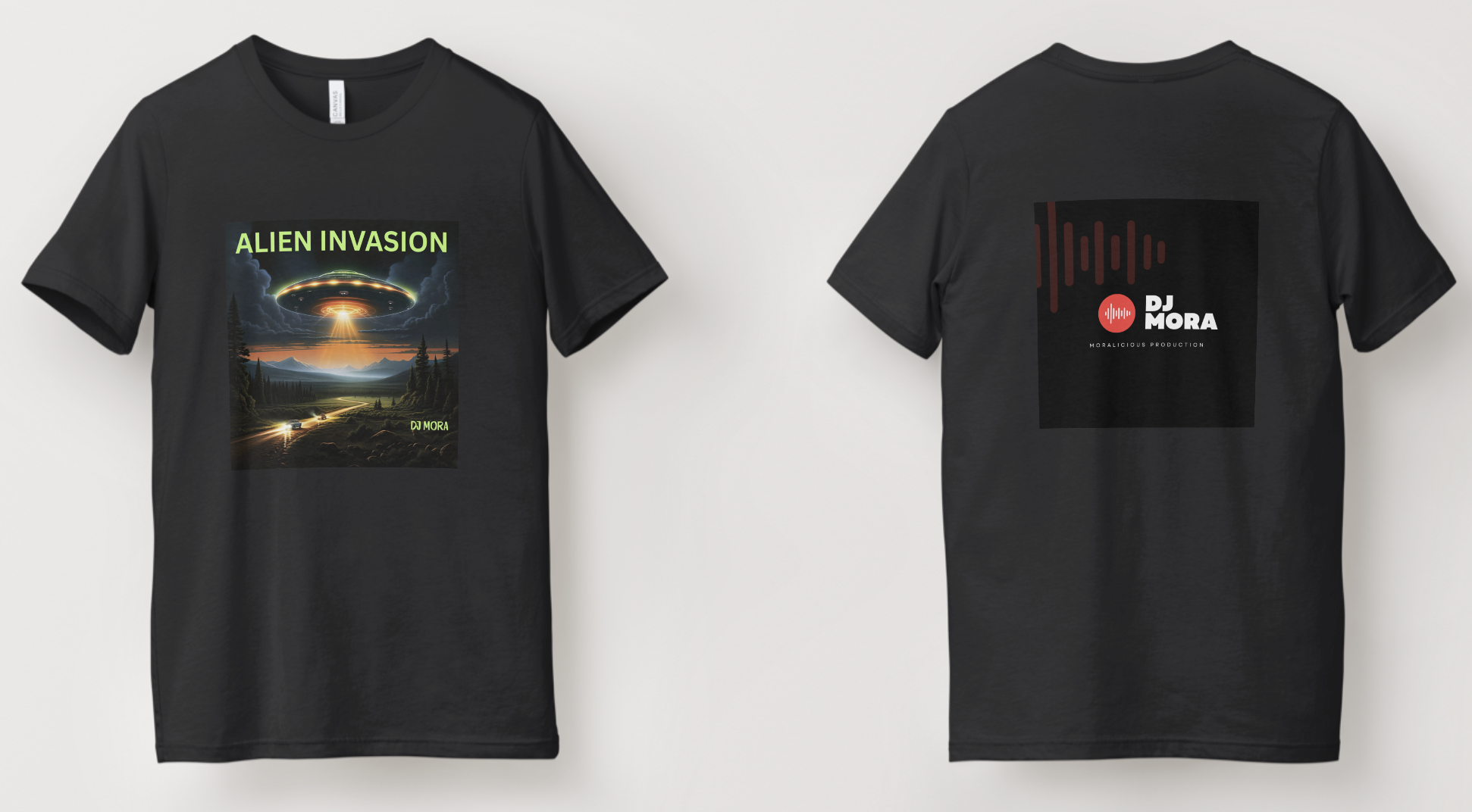 Alien Invasion Mens T-shirt