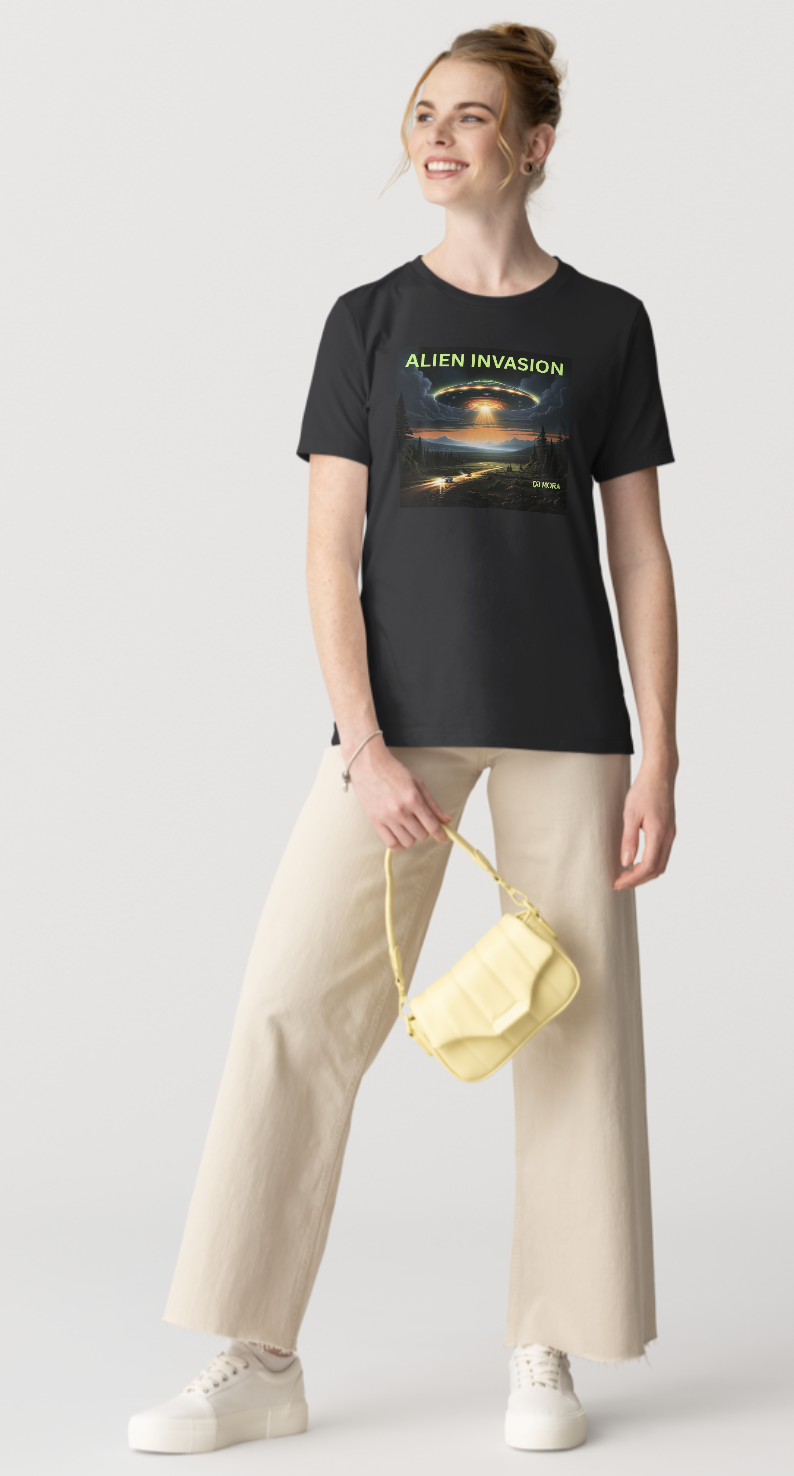 Alien Invasion Womans T-shirt