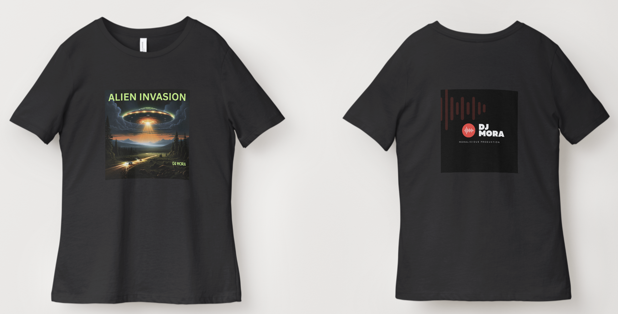 Alien Invasion Womans T-shirt