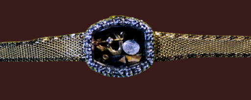 Vintage Gold Mesh Bracelet Watch