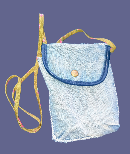 Denim Mini Crossbody Bag
