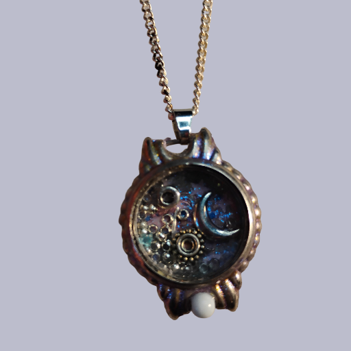Celestial Moon Watch Pendant 